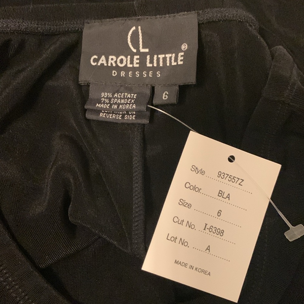 Carole Little Vintage 2-piece Top & Skirt, Dressy, 3/4 Sleeves, Sparkly Top, NWT - Picture 14 of 15